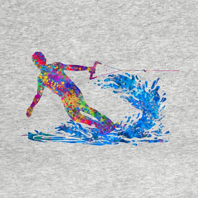 Wakeboarding by Yahya Art